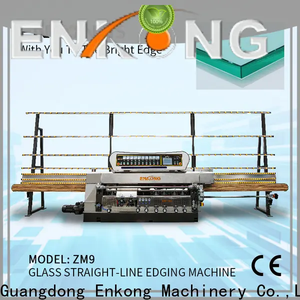 Enkong zm9 glass edging machine suppliers for round edge processing 1