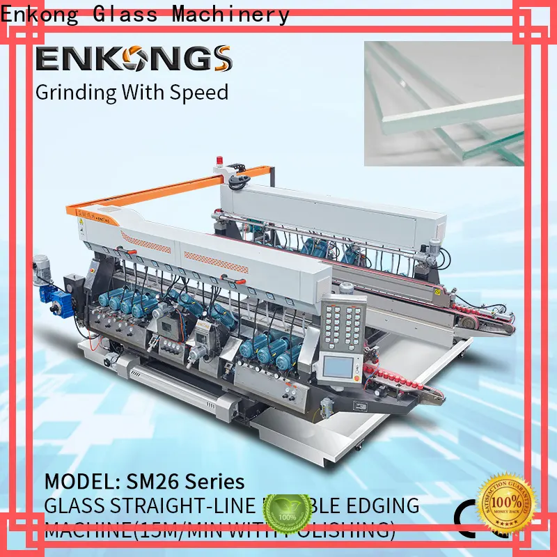 Best automatic glass edge polishing machine SM 10 company for round edge processing 1