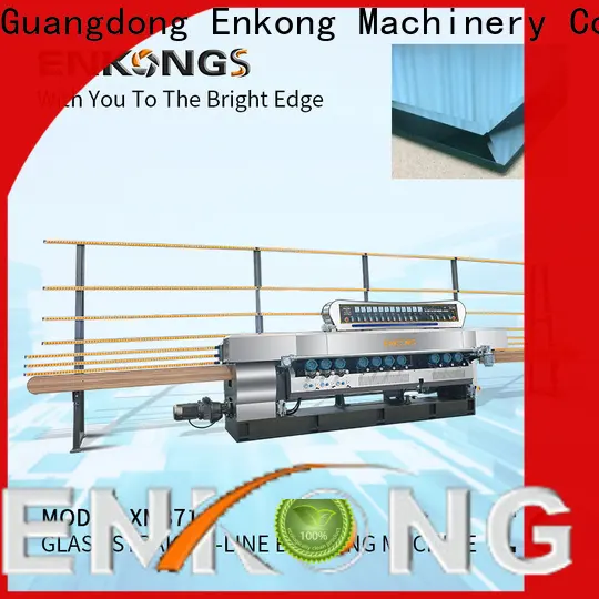 Enkong New small glass beveling machine supply for glass processing 1