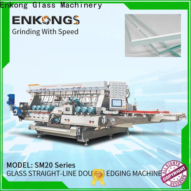 New glass double edger machine modularise design supply for household appliances 1