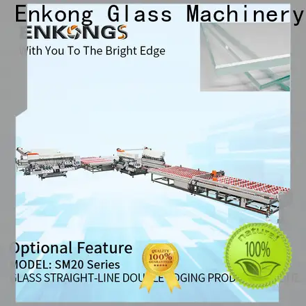 Enkong Wholesale glass double edging machine suppliers for round edge processing1 1