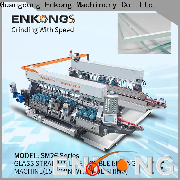 Enkong SM 22 automatic glass edge polishing machine for business for photovoltaic panel processing 1