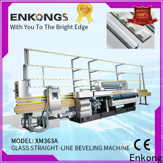 Custom small glass beveling machine xm363a factory for glass processing 1