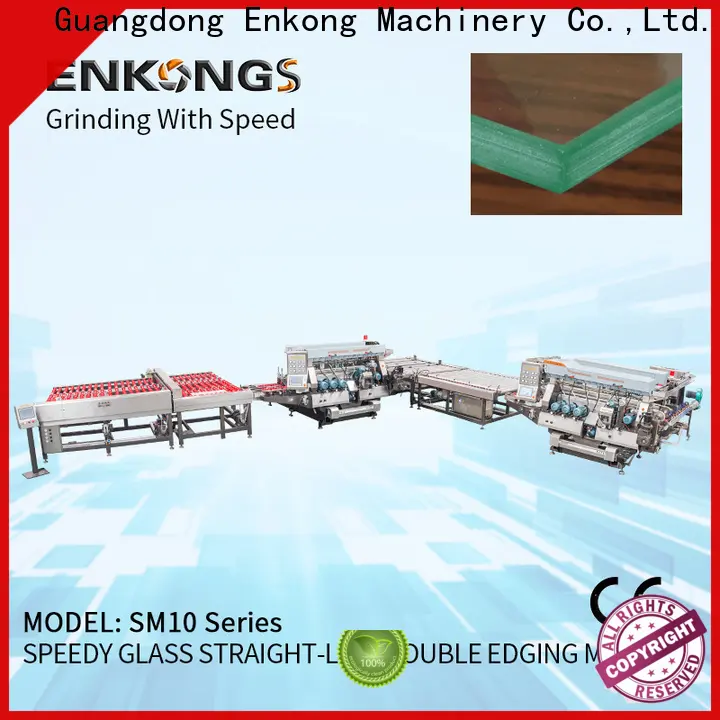 Enkong SM 26 automatic glass edge polishing machine for business for photovoltaic panel processing 1