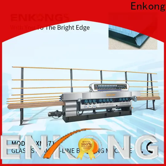 Enkong 10 spindles glass beveling machine manufacturers for business for glass processing 1