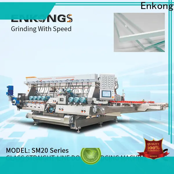 Enkong Best glass double edging machine suppliers for photovoltaic panel processing 1