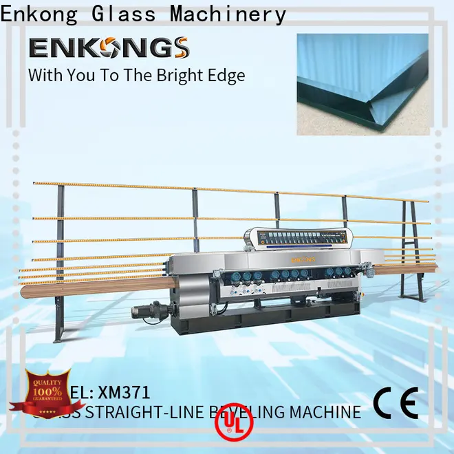 Enkong xm363a glass beveling equipment for business for glass processing 1