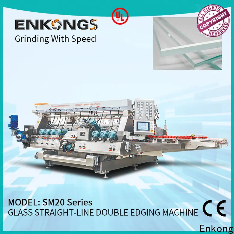 Enkong Latest glass double edging machine company for household appliances 1