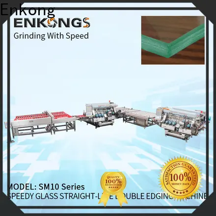 Enkong modularise design double glass machine factory for round edge processing 1