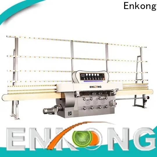 Latest glass straight line edging machine price zm9 company for household appliances 1
