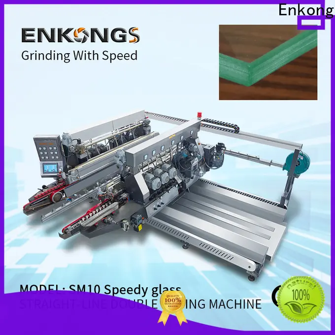 Custom double glass machine straight-line manufacturers for round edge processing 1