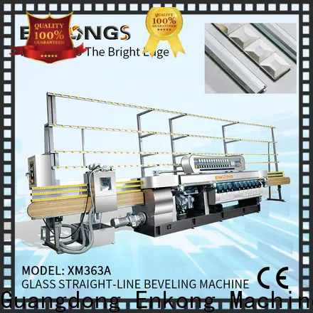 Enkong xm371 glass bevelling machine suppliers for business for polishing 1