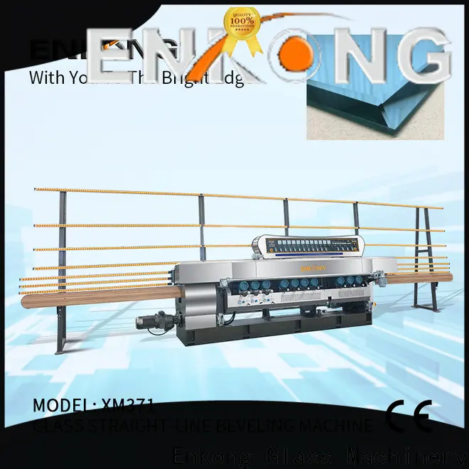 Enkong xm351 glass beveling machine manufacturers factory for glass processing 1