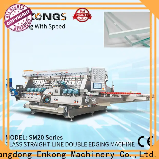 Enkong Top automatic glass edge polishing machine suppliers for round edge processing 1