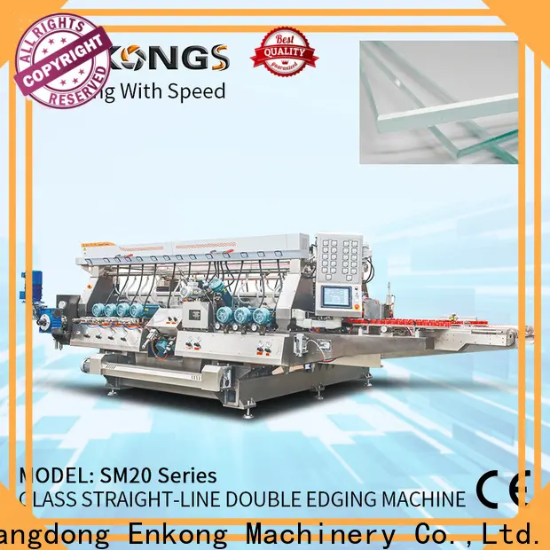 Enkong Top automatic glass edge polishing machine suppliers for round edge processing 1