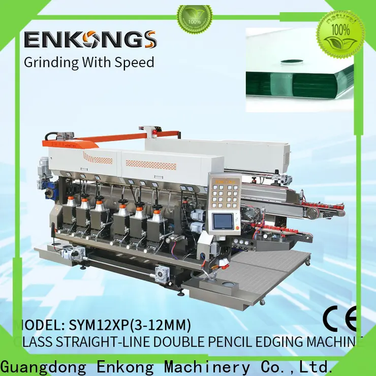 Enkong Custom glass double edging machine supply for household appliances 1