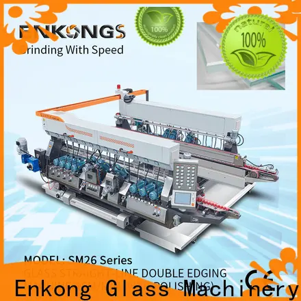 Enkong SM 10 glass double edger manufacturers for round edge processing1 1