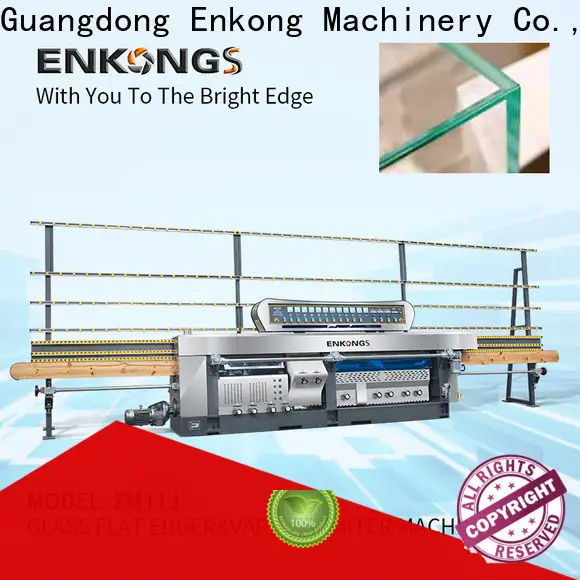 Enkong variable glass mitering machine for business for round edge processing1 1