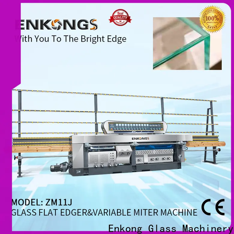 Enkong ZM11J glass mitering machine for business for polish 1