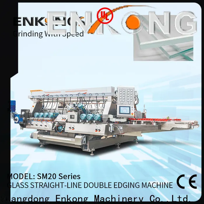 Enkong Best glass double edger machine supply for household appliances 1