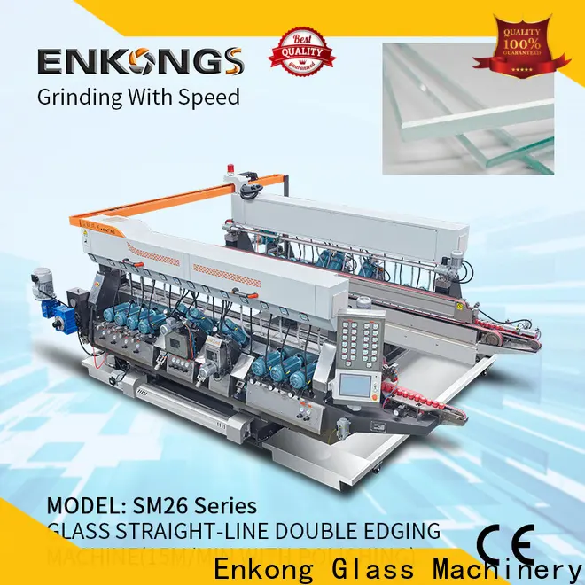 Enkong SYM08 small glass edge polishing machine for business for photovoltaic panel processing 1