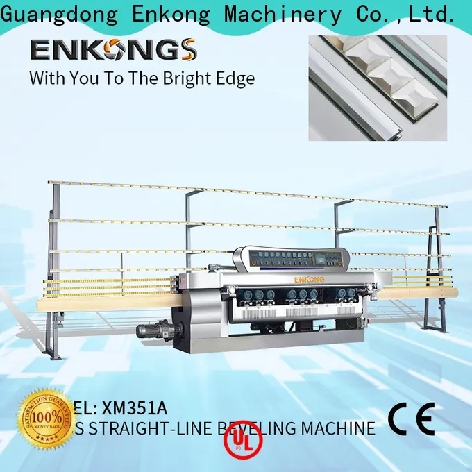 Enkong 10 spindles glass beveling equipment supply for glass processing 1