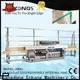 High-quality glass mitering machine 5 adjustable spindles factory for round edge processing 1