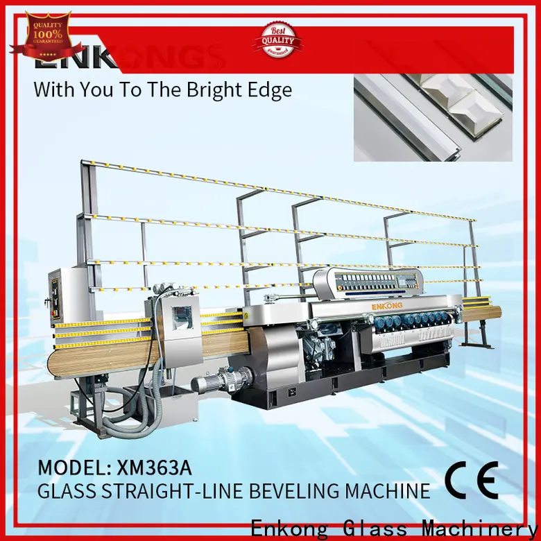 Enkong xm363a glass beveling machine price factory for polishing 1
