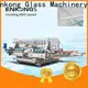 Enkong straight-line glass double edger for business for round edge processing 1