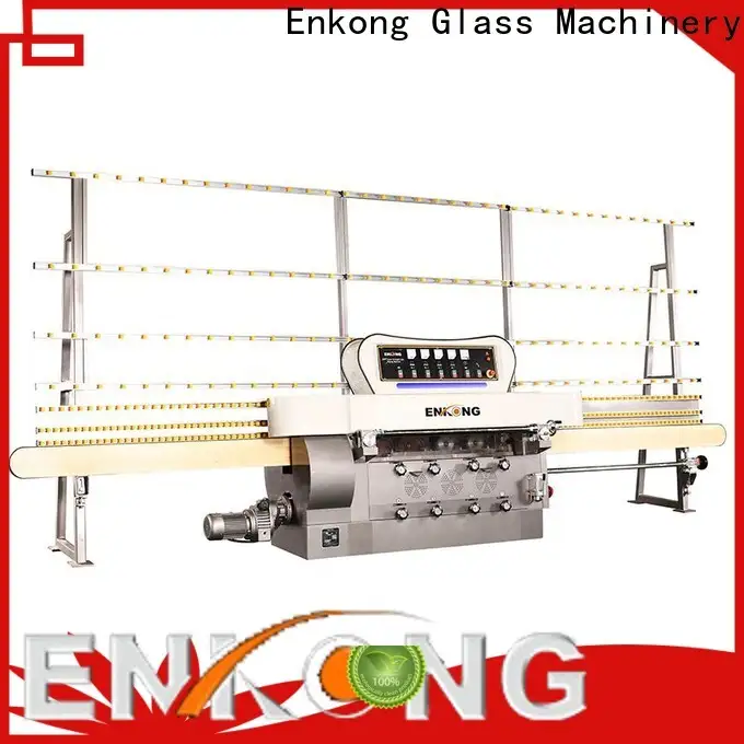 Enkong zm9 glass edging machine price suppliers for photovoltaic panel processing 1