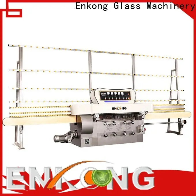 Enkong zm9 glass edging machine price suppliers for photovoltaic panel processing 1
