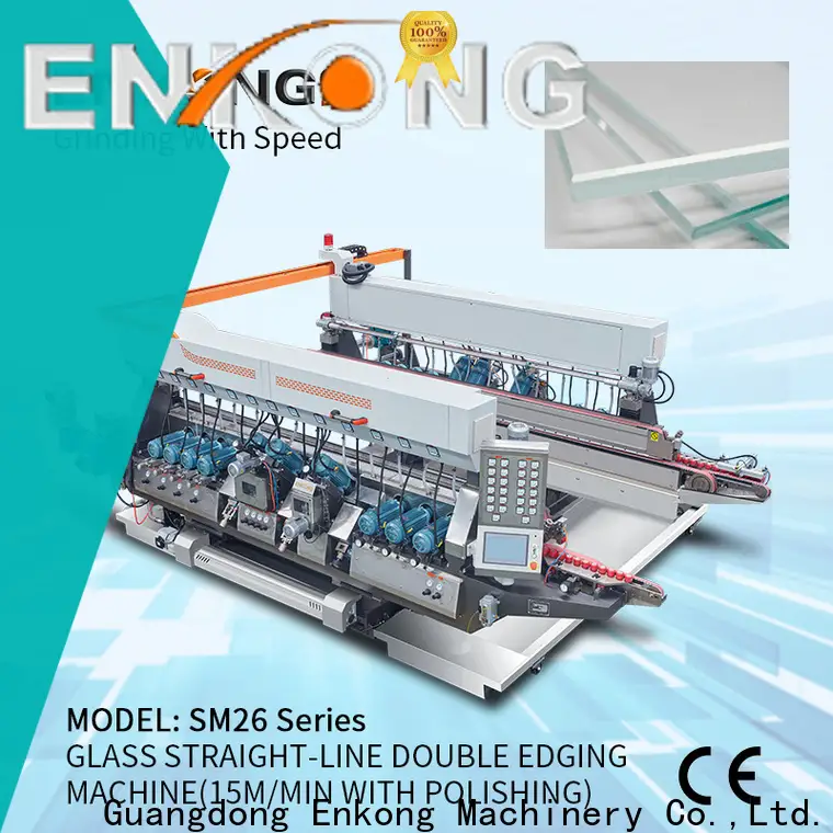 Enkong SM 20 glass double edging machine company for household appliances 1