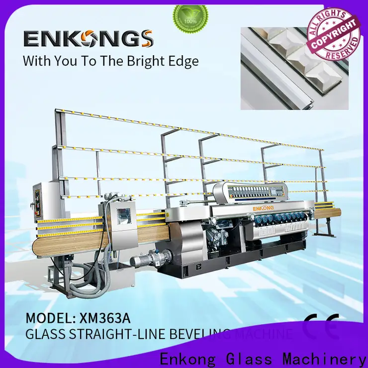 Enkong xm351a beveling machine for glass company for polishing1 1