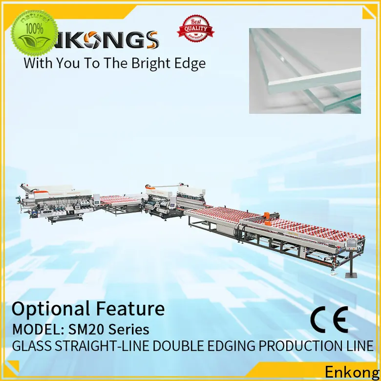 Enkong SM 22 automatic glass cutting machine manufacturers for round edge processing 1