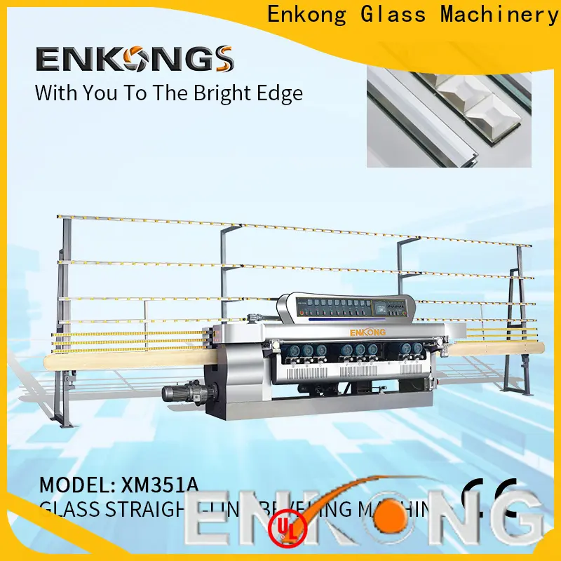 Enkong Latest glass beveling machine price factory for glass processing 1