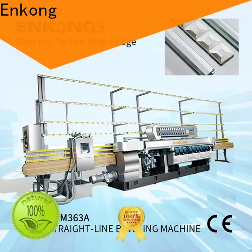 Enkong xm351 glass beveling machine price supply for glass processing 1
