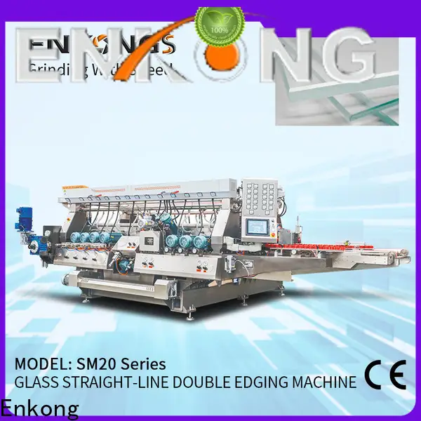 Enkong Wholesale glass double edger for business for round edge processing 1
