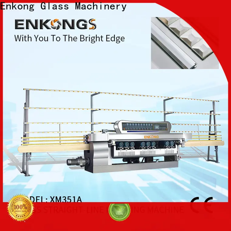 High-quality glass beveling machine manufacturers 10 spindles factory for glass processing 1