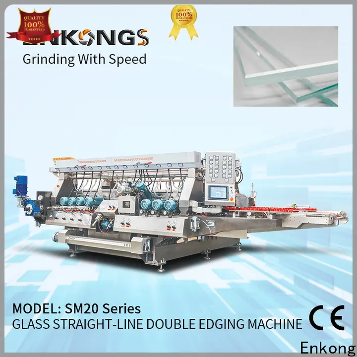 Custom automatic glass cutting machine SM 12/08 company for round edge processing 1