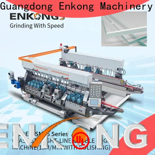 Enkong modularise design glass double edger machine factory for photovoltaic panel processing 1