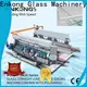 Top straight line glass polishing machine modularise design manufacturers for round edge processing 1