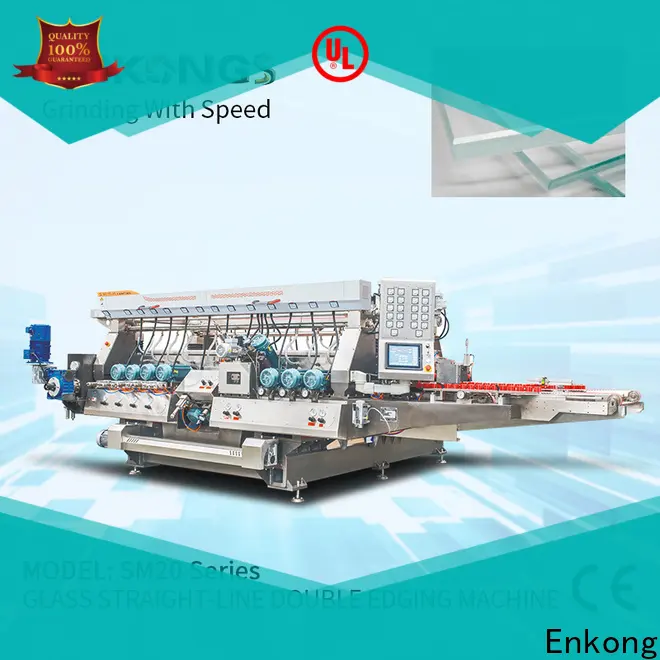 Enkong Top glass double edging machine suppliers for photovoltaic panel processing 1