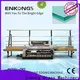 Latest glass straight line edging machine zm9 manufacturers for round edge processing 1