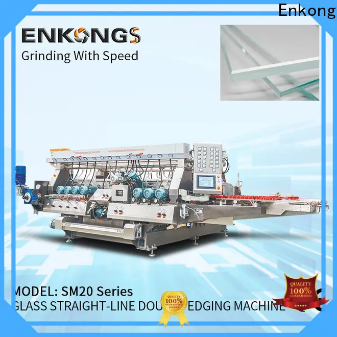 Enkong Custom glass shape edging machine supply for round edge processing 1