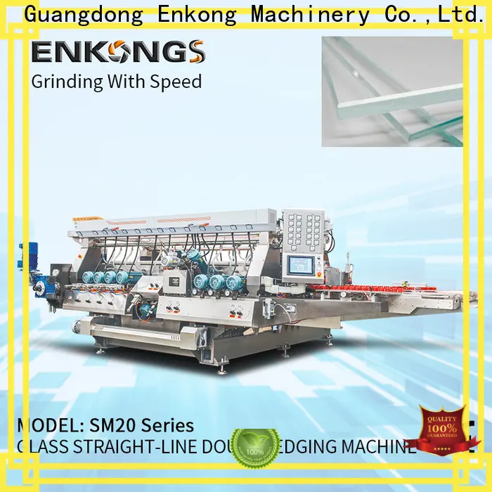Enkong SM 26 glass shape edging machine for business for round edge processing 1