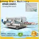 Best glass double edger machine SYM08 supply for round edge processing 1
