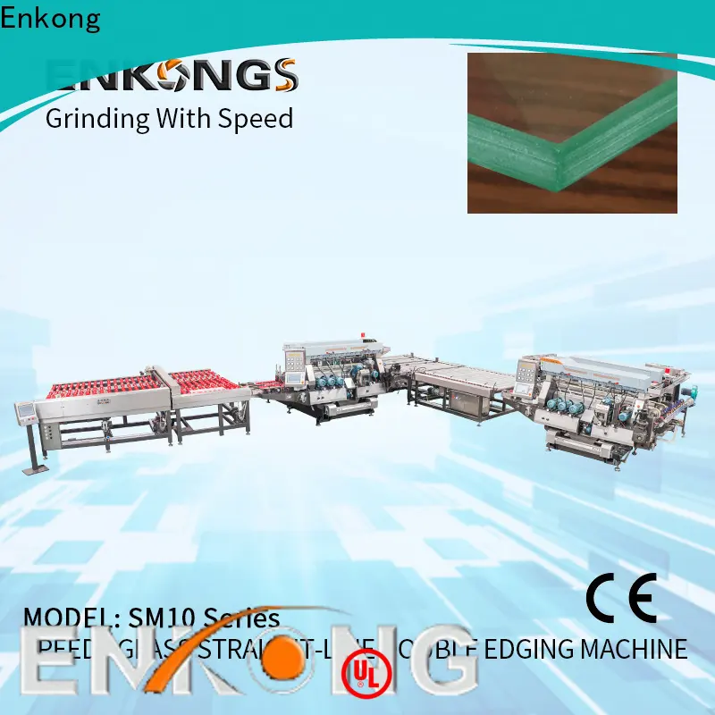Enkong Latest glass double edger for business for household appliances 1