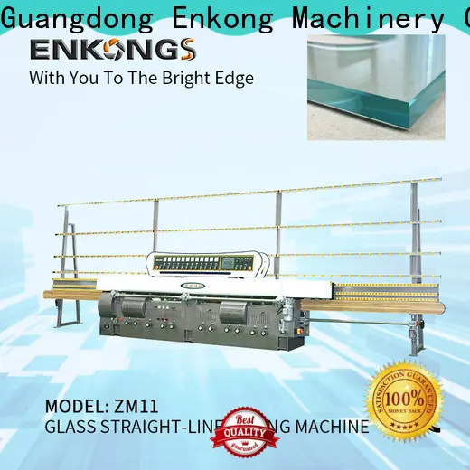 Enkong zm9 cnc glass edging machine company for photovoltaic panel processing 1