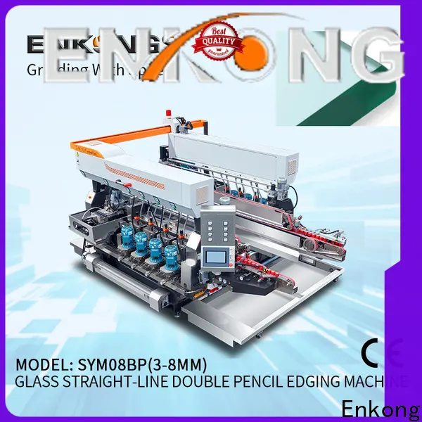 Enkong SM 12/08 portable glass edging machine for business for round edge processing 1