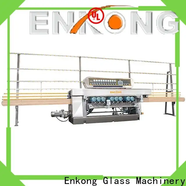 Wholesale automatic glass beveling machine 10 spindles supply for glass processing 1